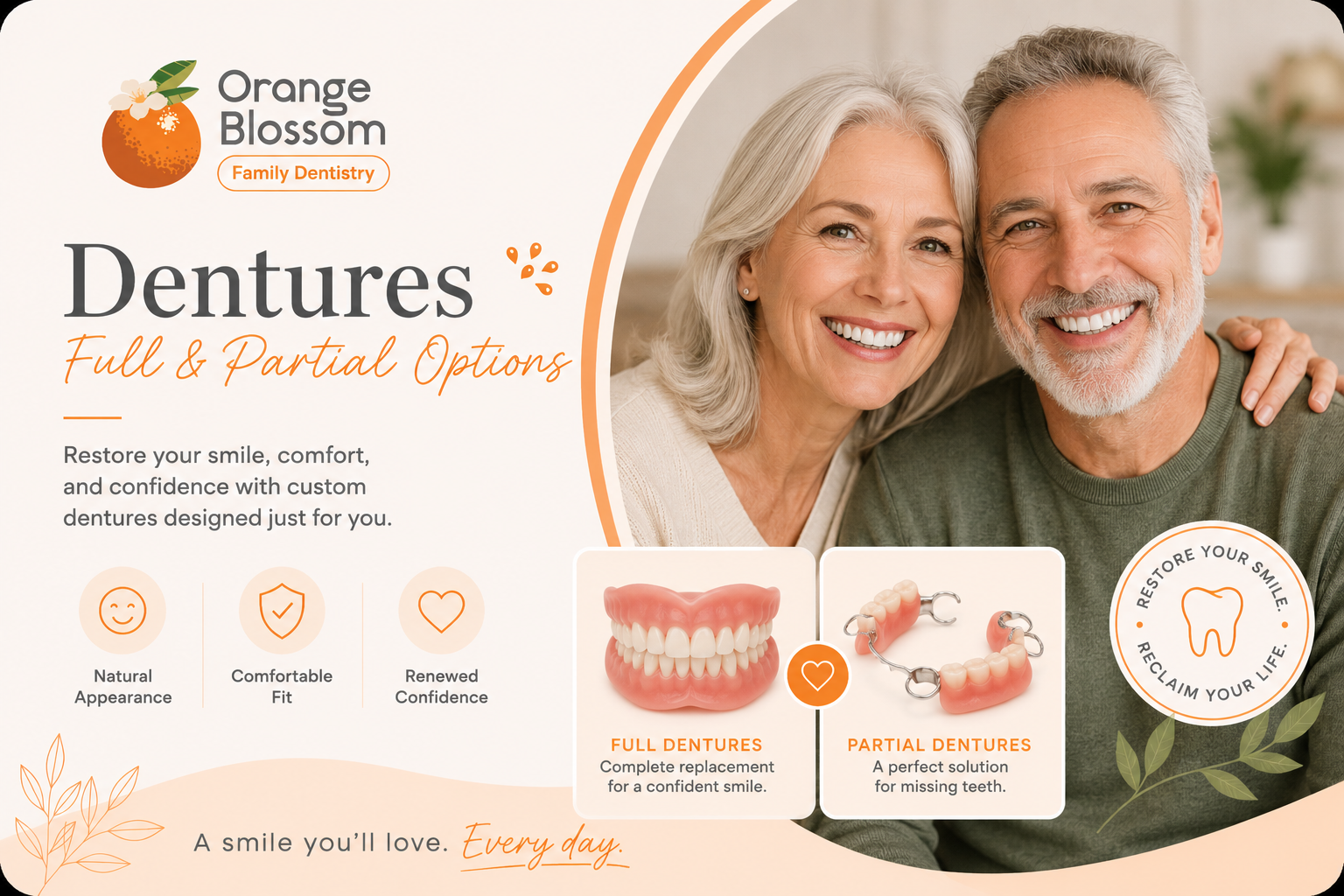 dentures at orange blossom