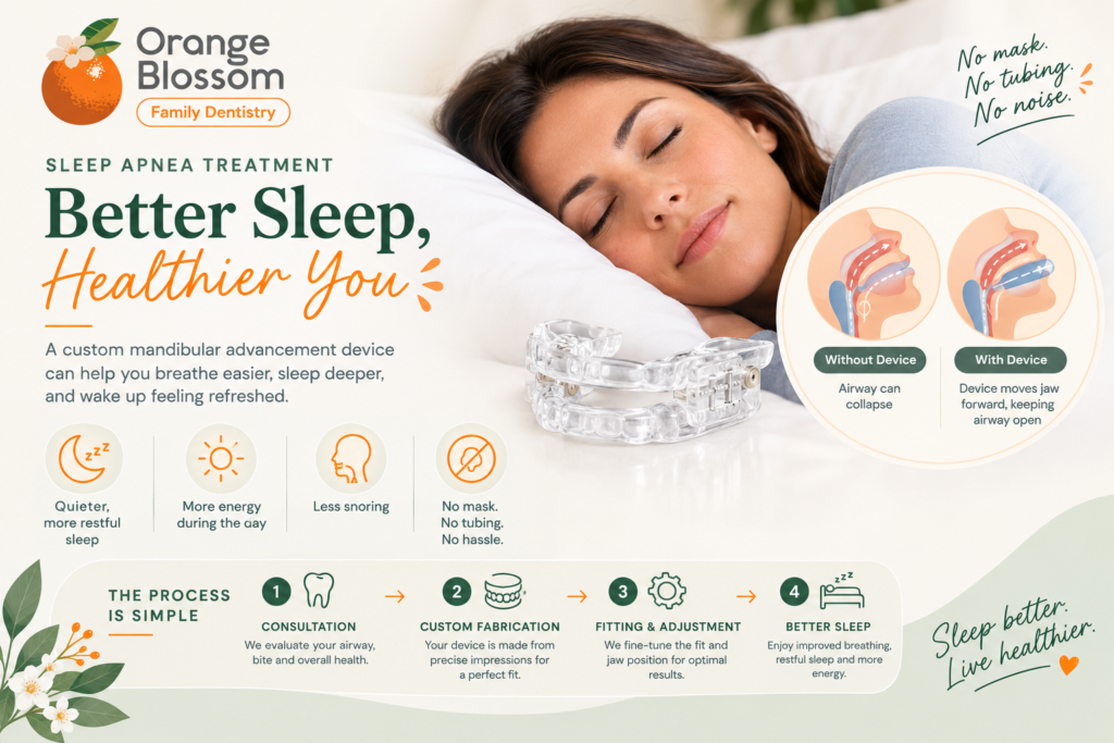 sleep apnea treatment at orange blossom